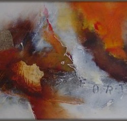 Acryl a. Leinen 60x120