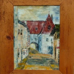MAUTHAUSEN/ Öl a. Leinen