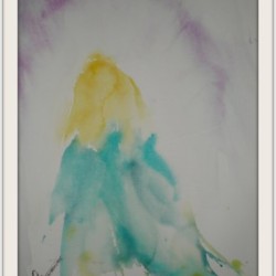 Schutzengel - Aquarell / 30x40 ( tilli melanie )
